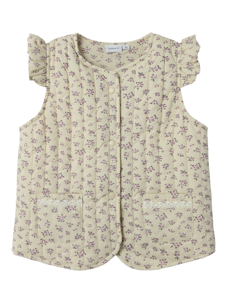 Girl's Tetalia Vest-Winsome Orchid-Front View