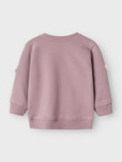 NAME IT Tella Long Sleeve Sweat-Elderberry Elderberry detail view