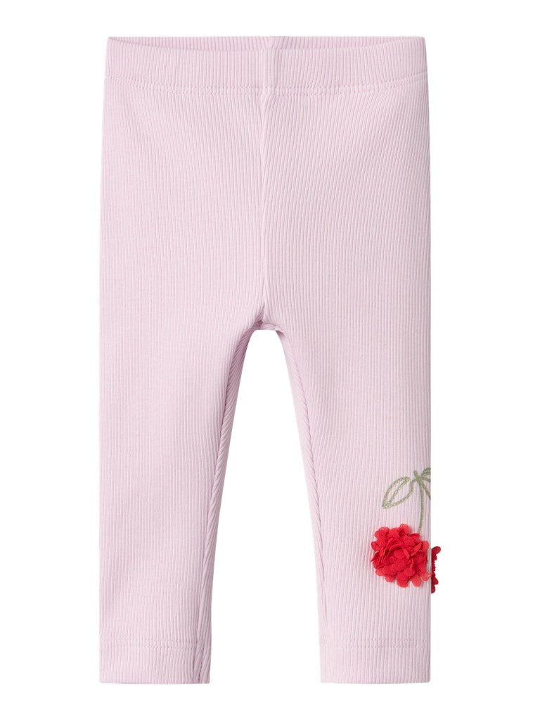 Newborn Bolia Legging-Winsome Orchid-Front View