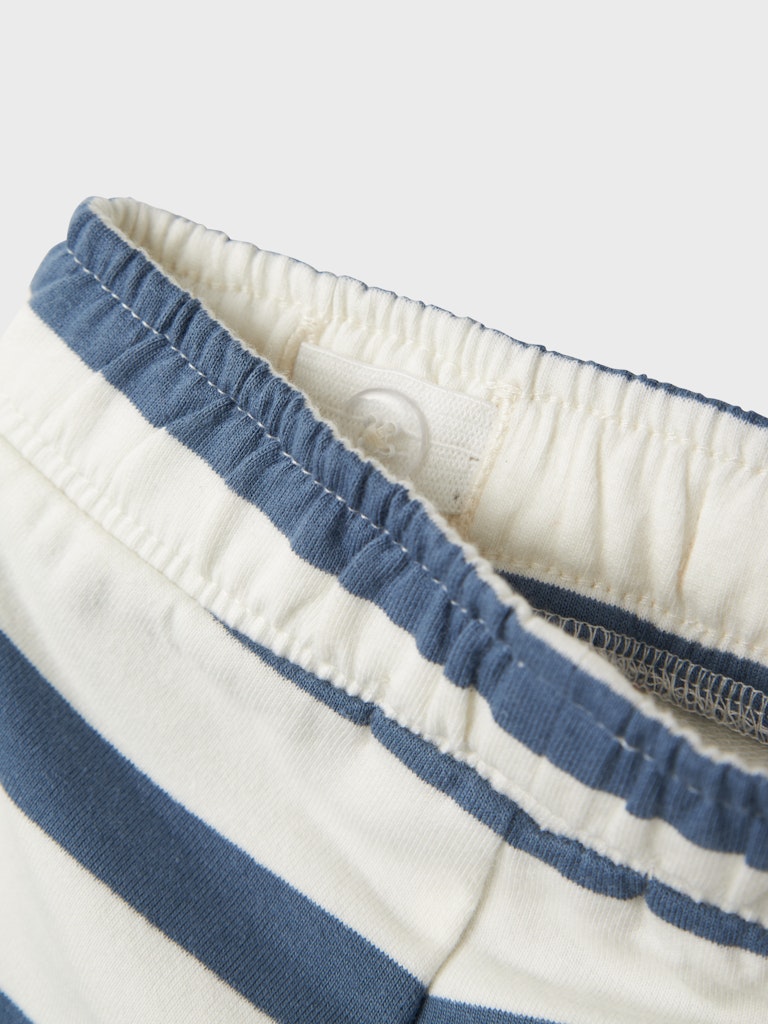 Newborn Bevo Sweat Pant-China Blue-Waist View