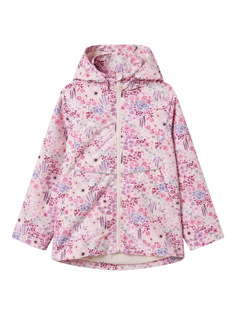 Girl's Maxi Li Jacket-Mauve Chalk-Front View