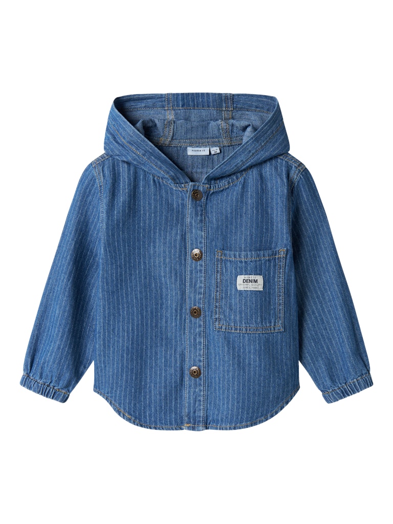 Peter Oz Denim Hoodie Shirt