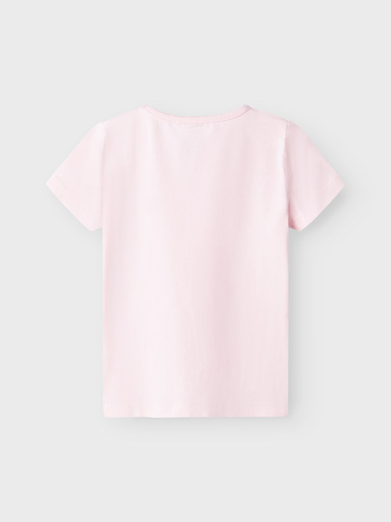 Girl's Dromi Short Sleeve Top-Ballerina-Back View