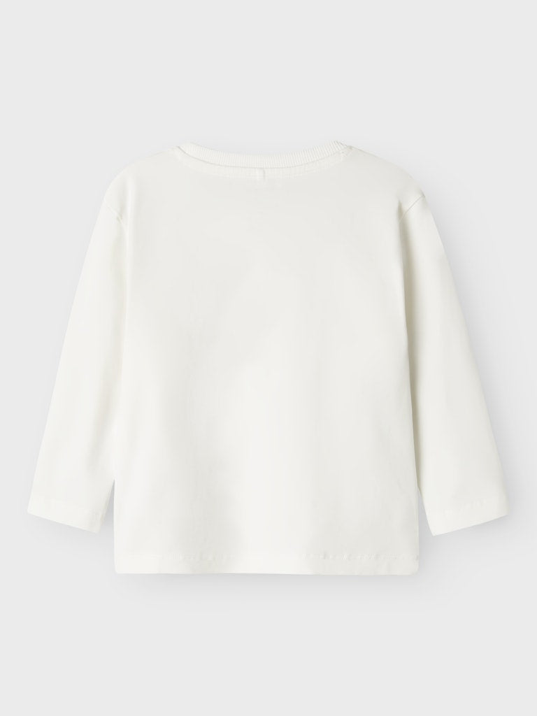 Dusty Long Sleeve Top-Cloud Dancer