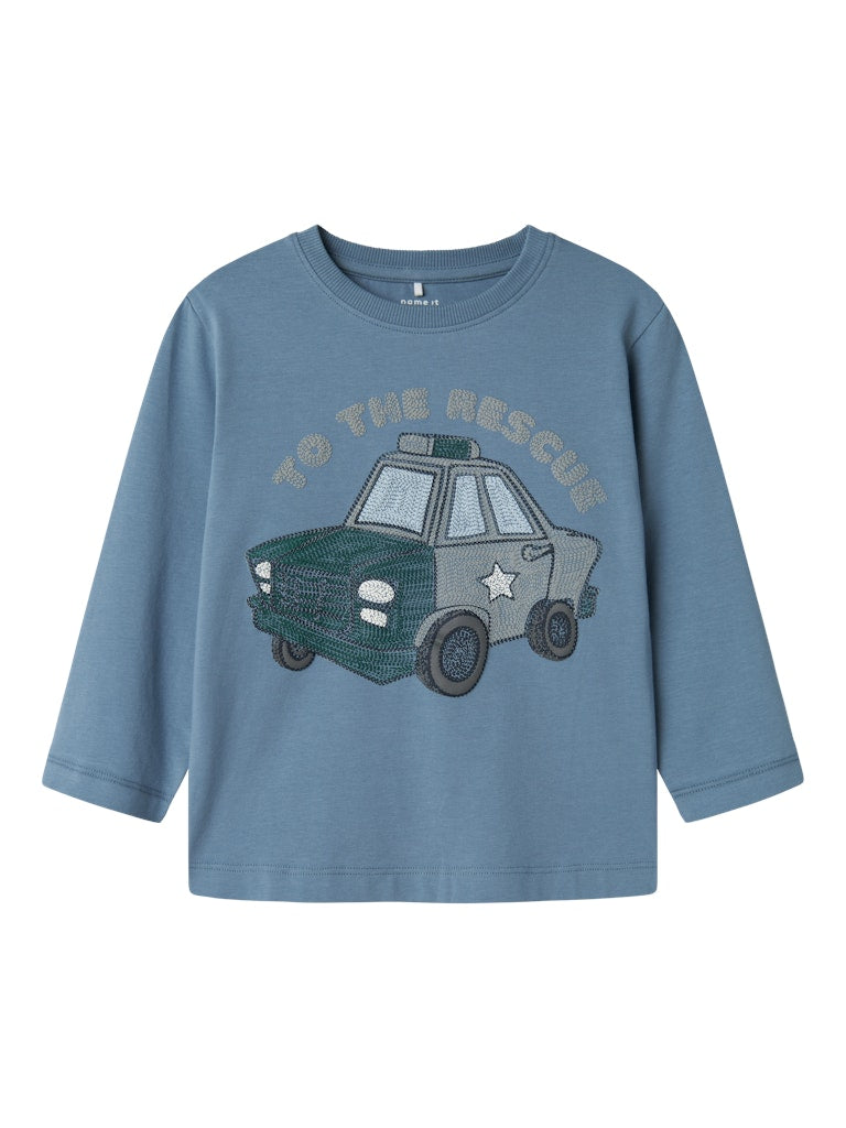 Boy's Dusty Long Sleeve Top-Spring Lake-Front View