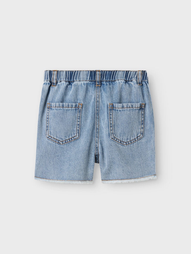 Hanna Medium Blue Denim Skort-Back view