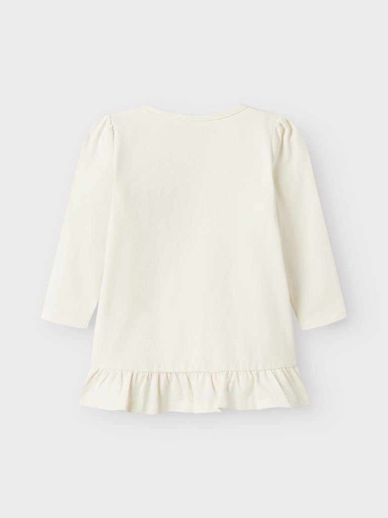 NAME IT Feva Long Sleeve Tunic-Cloud Dancer Cloud Dancer detail view