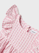 NAME IT Halmi Pink Spencer Dress Cameo Pink detail view