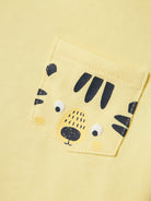 NAME IT Happy Short Sleeve Top-Lemon Meringue Lemon Meringue detail view