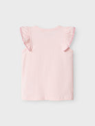NAME IT Jodie Cap Sleeve Ballerina Top Ballerina model front view