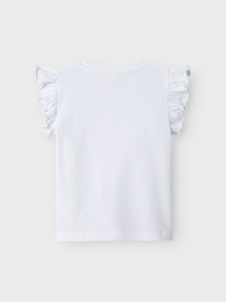 Hadia Bright White Top-Back view