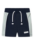 NAME IT Hannibal Aqua Gray Shorts Aqua Gray front view