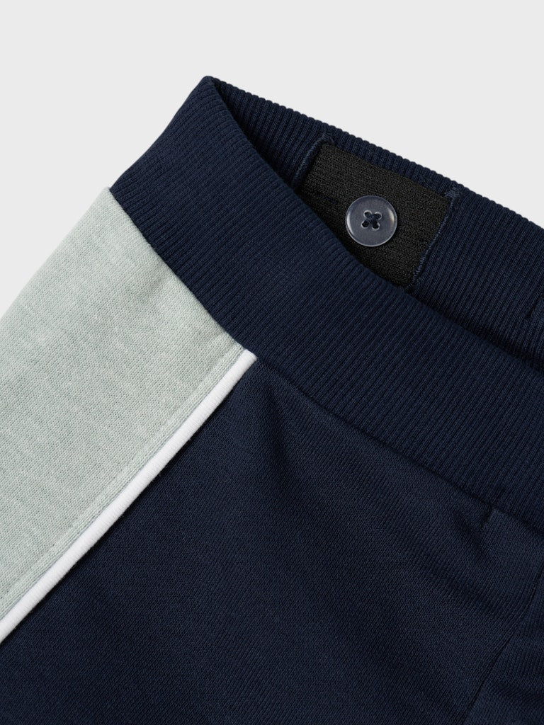 Hannibal Aqua Gray Shorts-Waist adjuster