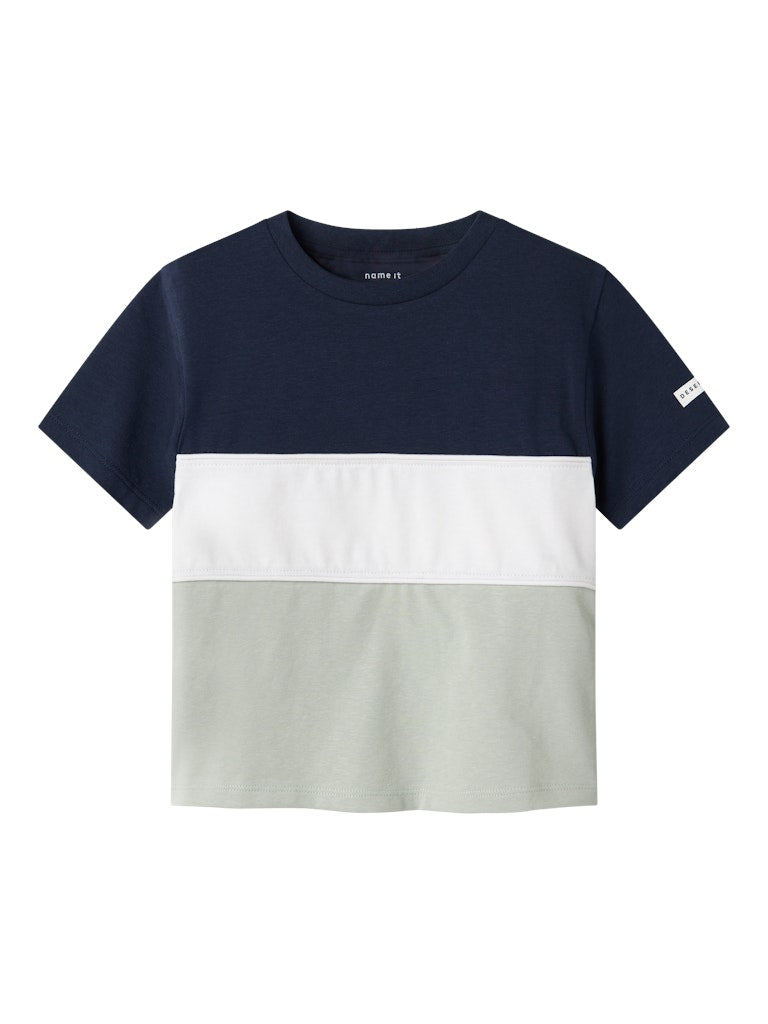 Hanni Aqua Grey Top-Front view