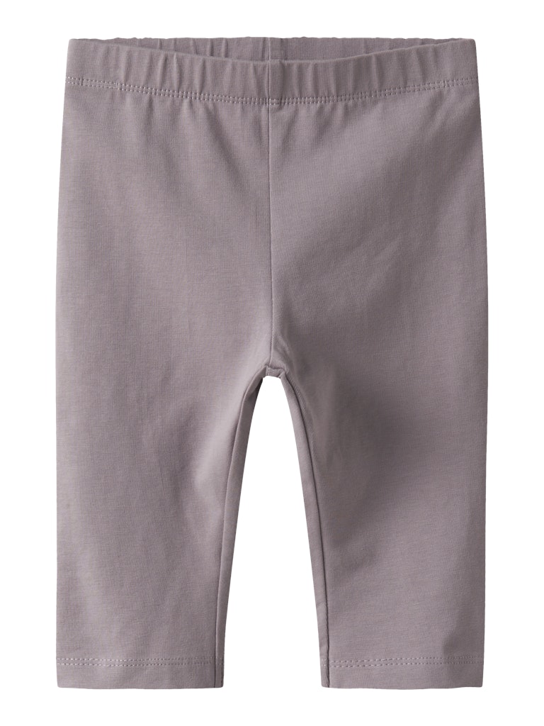 Mini Girl's Vivian Capri Legging-Purple Dove-Front View