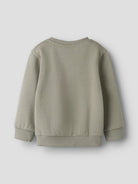 NAME IT Vallen Long Sleeve Sweat Navy Blazer flat front view