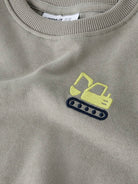 NAME IT Vallen Long Sleeve Sweat Shadow side view