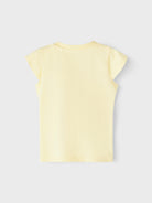 NAME IT Janna Cap Sleeve Top Rose Smoke side view