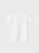 NAME IT Joggie Short Sleeve Top Dusty Blue back view