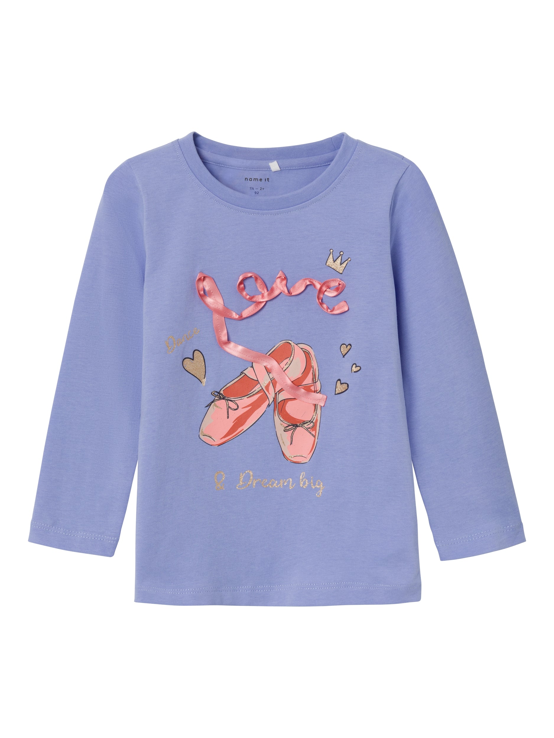 Girl's Tinella Long Sleeve Top-Easter Egg-Front View
