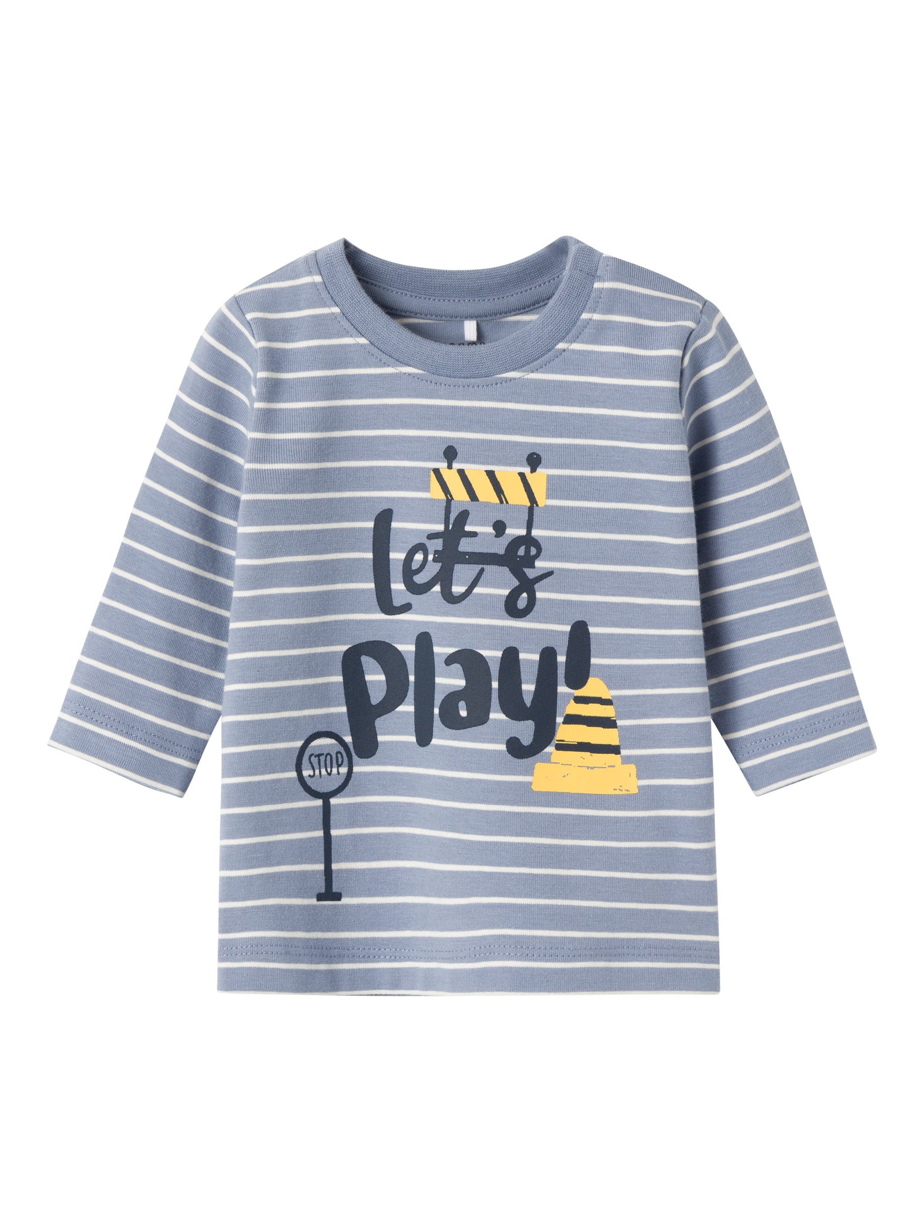 Boy's Bobus Long Sleeve Top-Troposphere-Front View