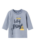 NAME IT Bobus Long Sleeve Top-Troposphere Troposphere front view
