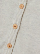 NAME IT Derinna Knit Cardigan-Peyote Melange peyote melange back view