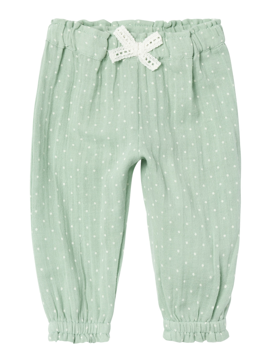 NAME IT Deanne Pant-Silt Green Silt Green front view