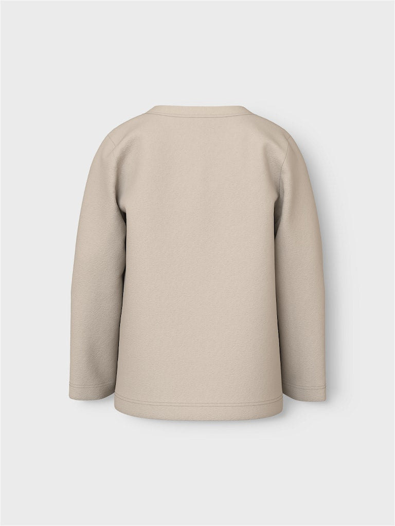 Boy's Dan Long Sleeve Top-Pure Cashmere-Back View