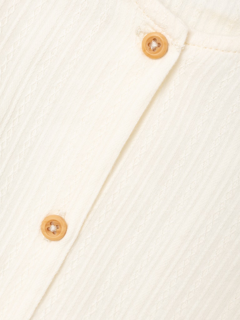 Girl's Hisolli Short Sleeve Shirt-Button View