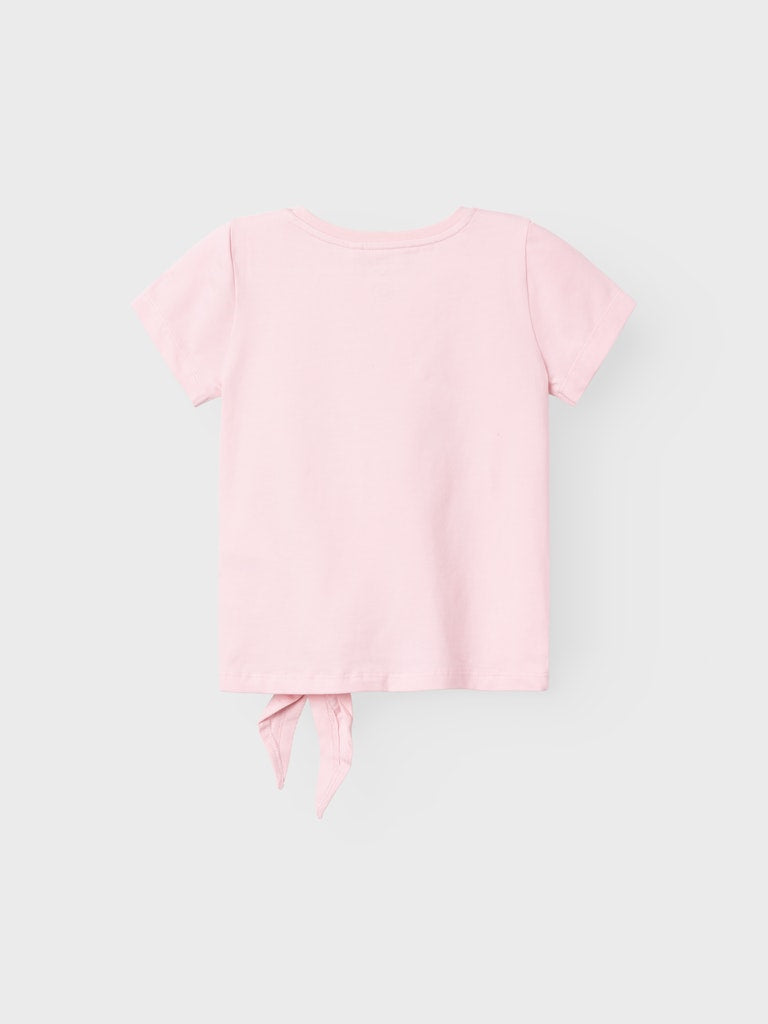 Girl's Hopes Short Sleeve Top-Parfait Pink-Back View