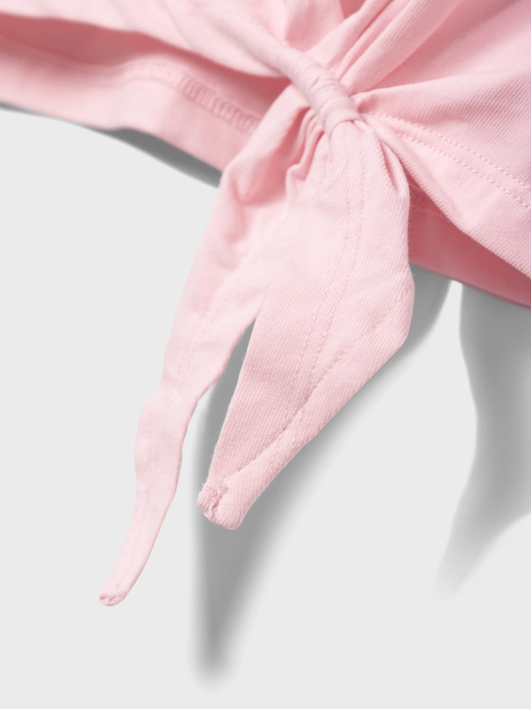 Girl's Hopes Short Sleeve Top-Parfait Pink--Closer View