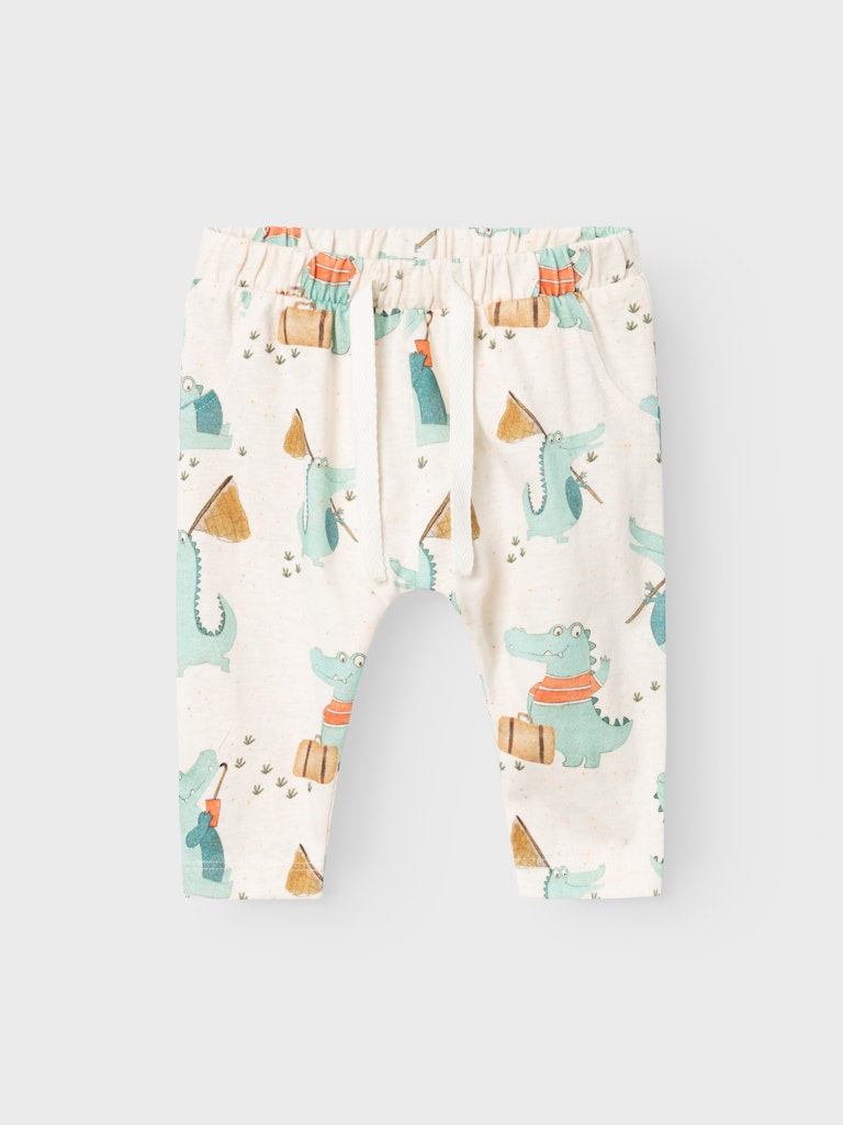 NAME IT Jevan Pant Box-Jet Stream Jet Stream front view