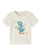 NAME IT Dobin Short Sleeve Top-Jet Stream Jet Stream front view