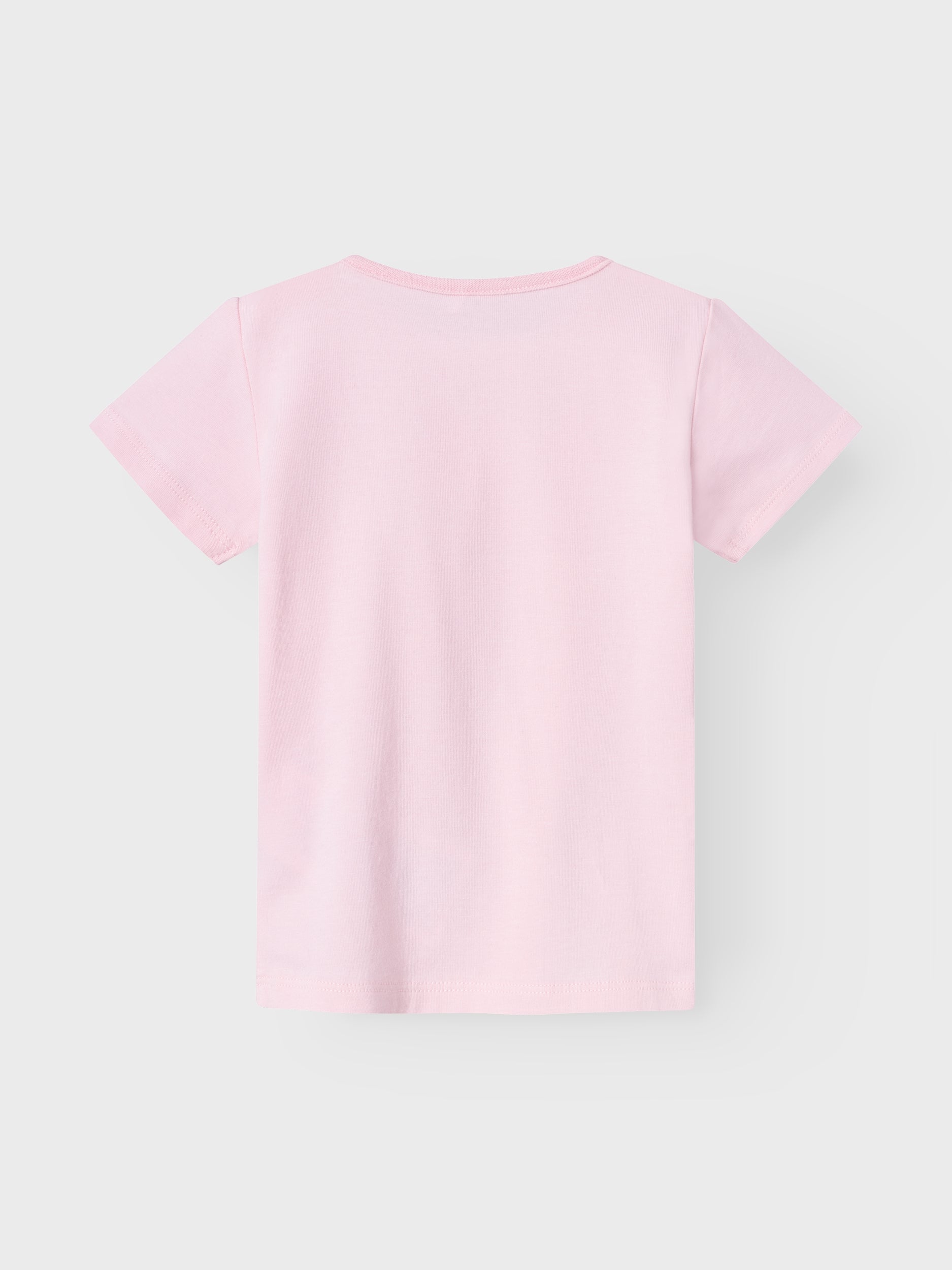 Girl's Finna Short Sleeve Top-Parfait Pink-Back View
