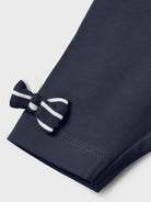 NAME IT Feliva Capri Pant-Dark Sapphire Dark Sapphire model front view