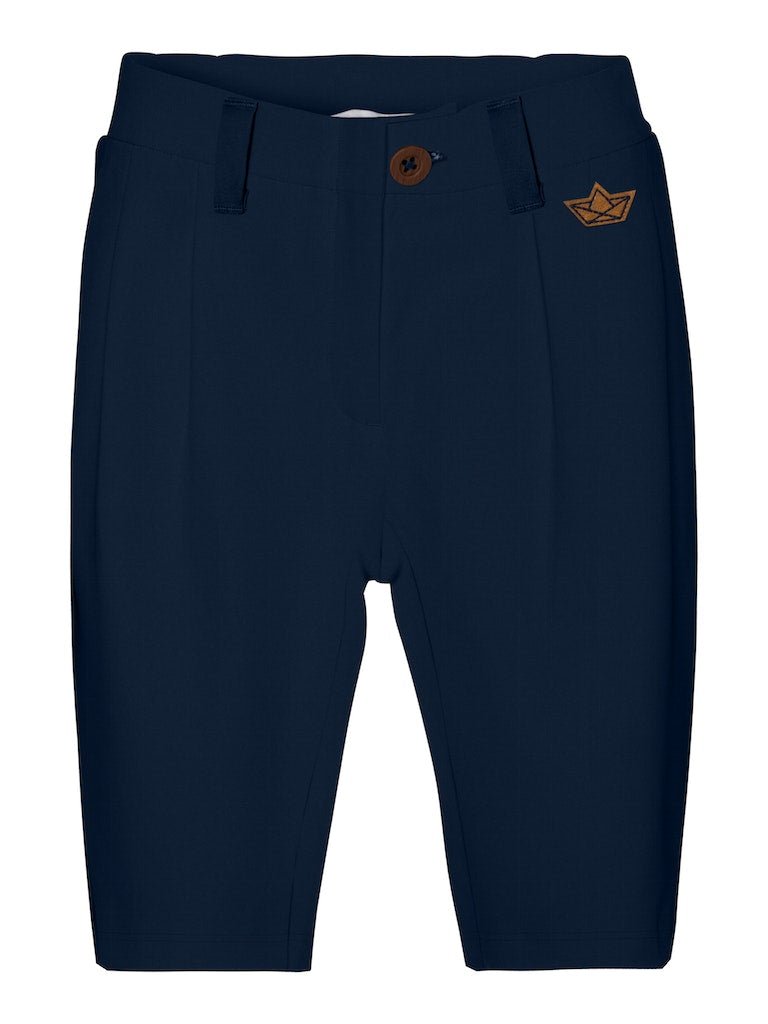 Boy's Fort Sweat Pant-Dark Sapphire-Front View