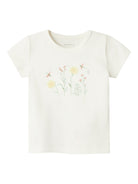 NAME IT Hyria Short Sleeve Top-Jet Stream Jet Stream front view