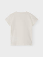 NAME IT Horia Short Sleeve Top -Jet Stream Jet Stream detail view
