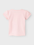 Girl's Jillina Short Sleeve Top-Parfait Pink-Back View