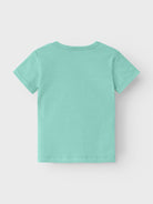 NAME IT Juman Short Sleeve Top-Yucca Yucca back view
