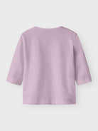 NAME IT Tays Long Sleeve Top-Winsome Orchid Winsome Orchid detail view