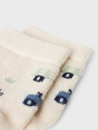 NAME IT Basti Sock-Summer Sand Summer Sand model front view