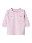 NAME IT Babia Long Sleeve Top-Winsome Orchid Winsome Orchid front view
