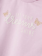 NAME IT Babia Long Sleeve Top-Winsome Orchid Winsome Orchid model front view