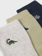 NAME IT Bille 3-Pack Socks-Navy Blazer Navy Blazer back view