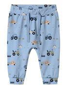 NAME IT Bassen Pant-Cerulean Cerulean front view