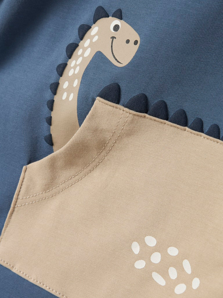 Bawi China Blue Top-Print detail