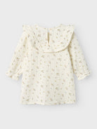 NAME IT Detone Long Sleeve Dress-Cloud Dancer Cloud Dancer detail view