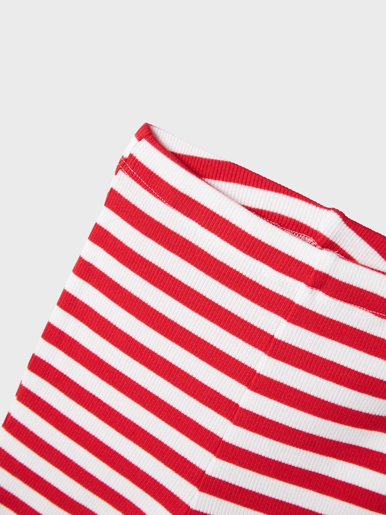 Girl Folisa Flared Pant-Bright White-Close Up View